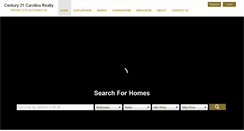 Desktop Screenshot of c21carolinarealty.com